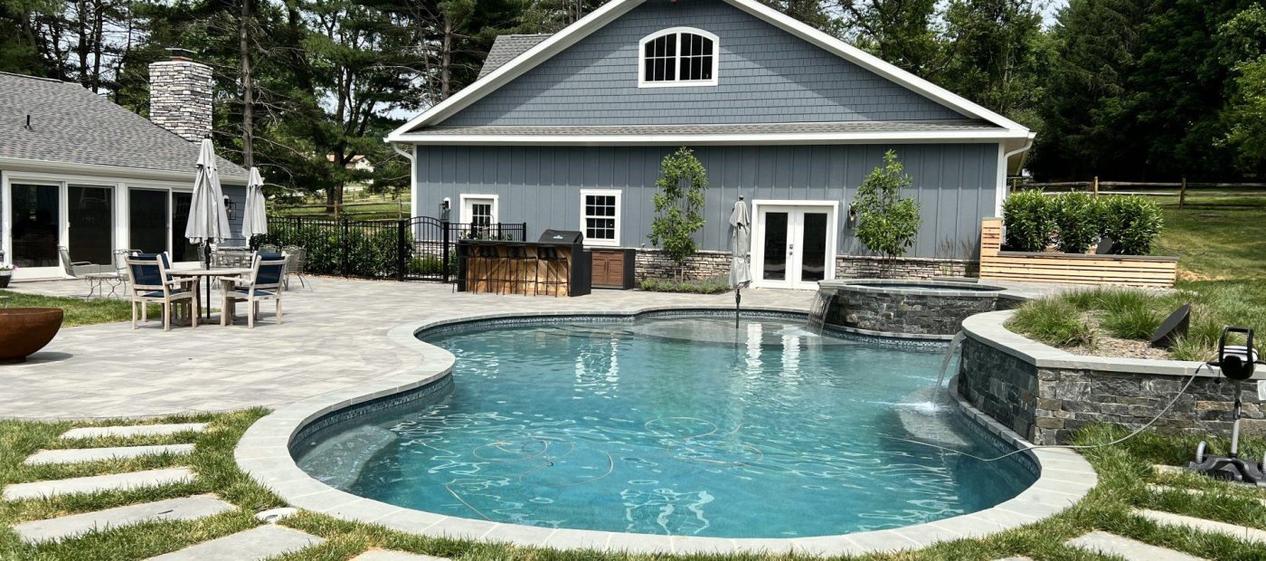 Custom pool and patio build